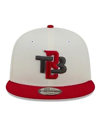 Men's New Era Cream, Red Tampa Bay Buccaneers City Originals 9FIFTY Snapback Hat