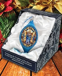 Designocracy Angel of the Sea Drop Christmas Mercury Glass Ornaments G. DeBrekht