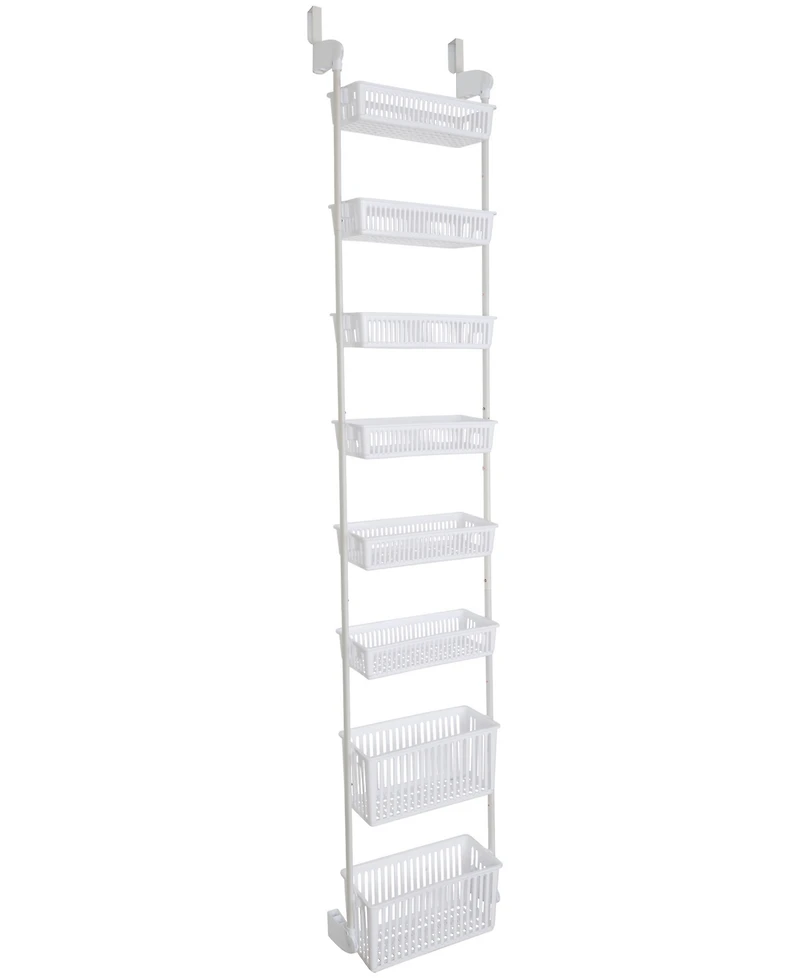 Smart Design 8-Tier Over-the-Door Hanging Pantry Organizer