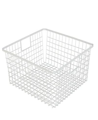 Smart Design Nestable 9" x 16" x 6" Basket Organizer with Handles, Set of 4