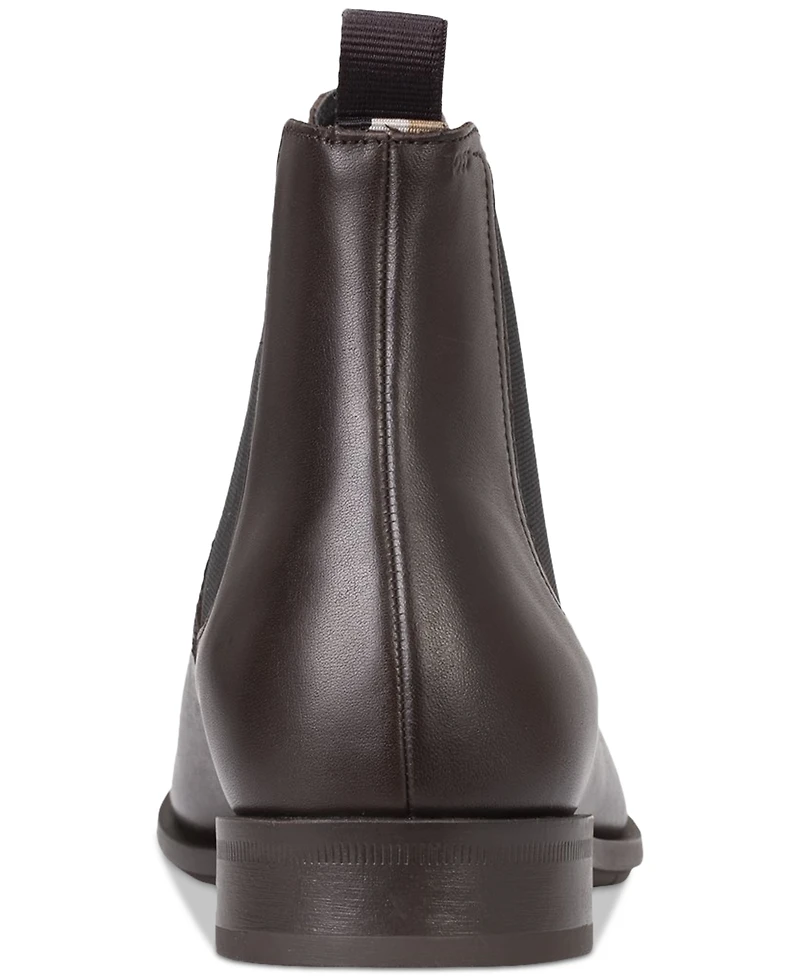 Boss by Hugo Boss Men's Colby Cheb Leather Chelsea Boot