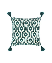 Levtex Ashika Crewel Decorative Pillow, 18" x 18"