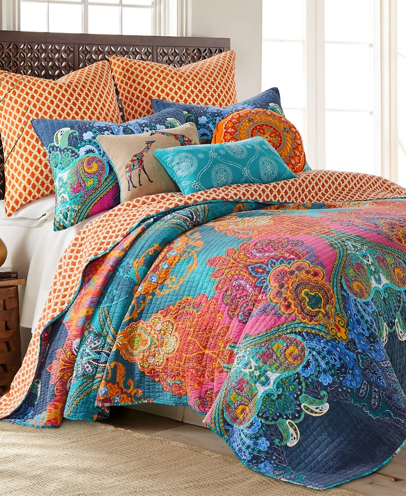 Levtex Mackenzie Reversible 3-Pc. Bedspread Set