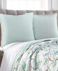 Levtex Cressida Small Ikat Medallion 2-Pc. Sham Set, European
