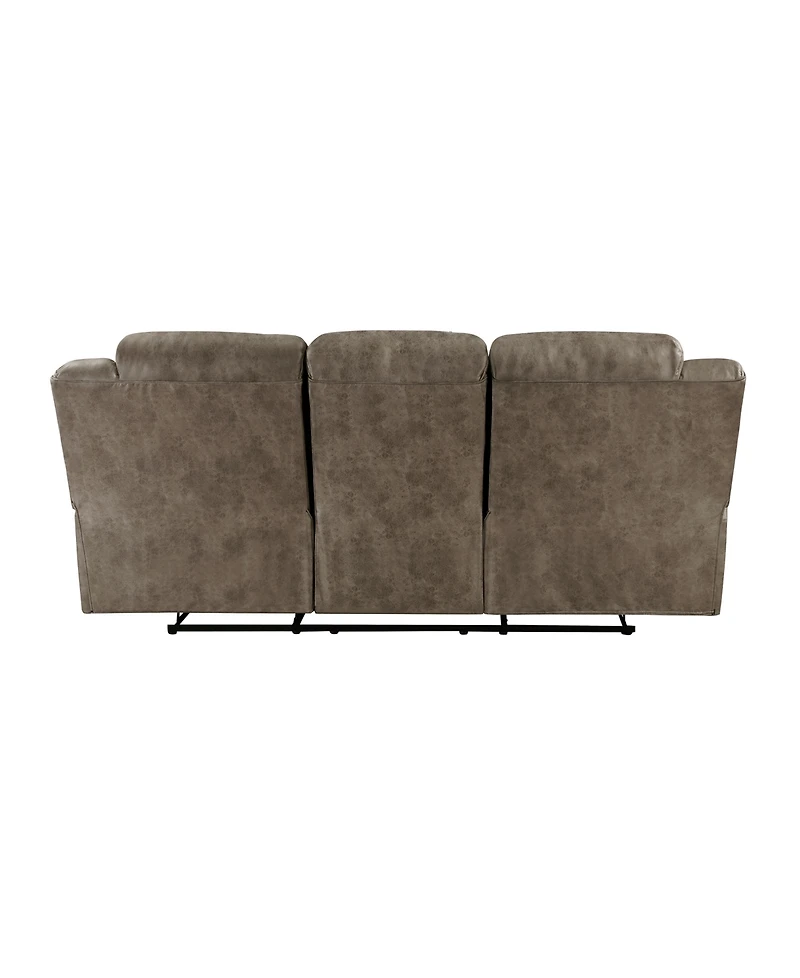 White Label Berenson 92" Double Reclining Sofa