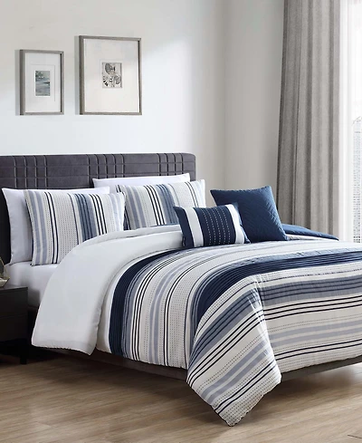 Riverbrook Home Albion 5 Piece Comforter Set, Queen