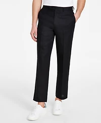 Nautica Men's Modern-Fit Linen Dress Pants
