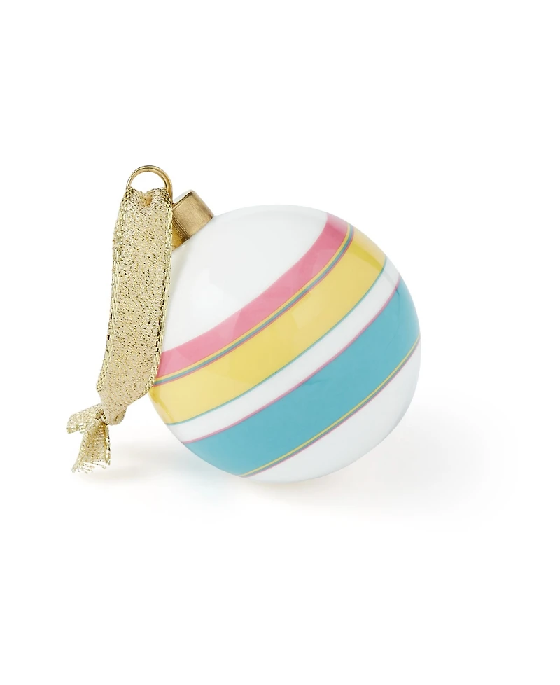 Kit Kemp for Spode Christmas Doodles Calypso Bauble Ornament