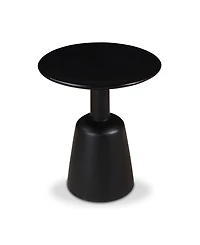 Nels 18" Wood Round End Table