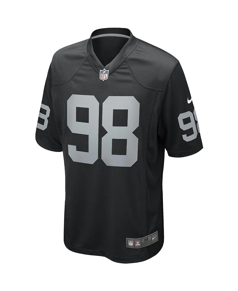 Nike Men's Maxx Crosby Las Vegas Raiders Alternate Game Jersey