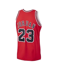 Men's Mitchell & Ness Michael Jordan Chicago Bulls 1997-98 Hardwood Classics Authentic Player Jersey