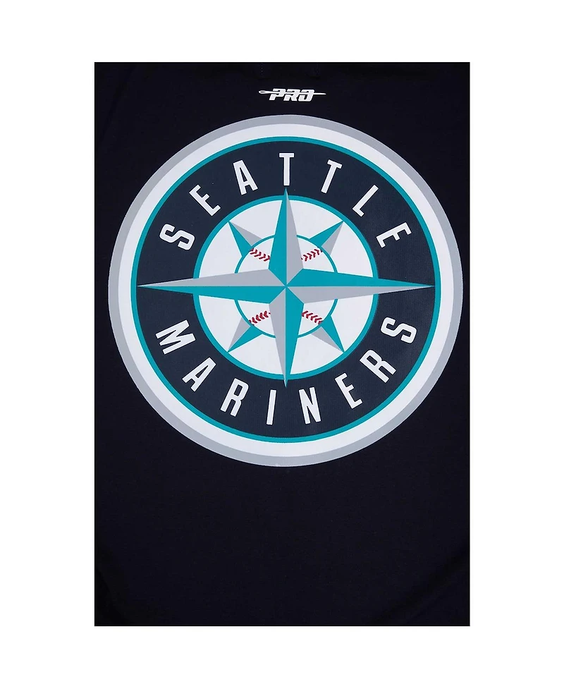 Men's Pro Standard Navy, Seattle Mariners Taping T-shirt