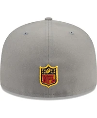 Men's New Era Gray San Francisco 49ers Color Pack 59FIFTY Fitted Hat
