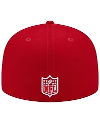 Men's New Era Scarlet Pittsburgh Steelers Super Bowl Xliii Main Patch 59FIFTY Fitted Hat
