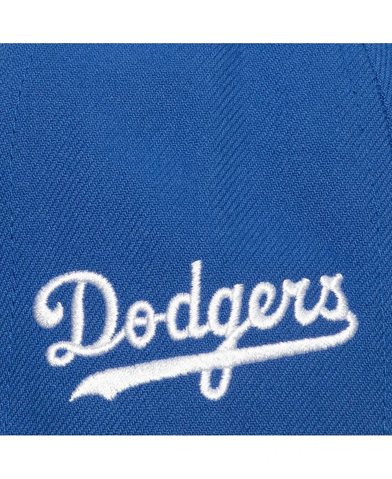 Men's Mitchell & Ness Royal, Gray Los Angeles Dodgers Bases Loaded Fitted Hat