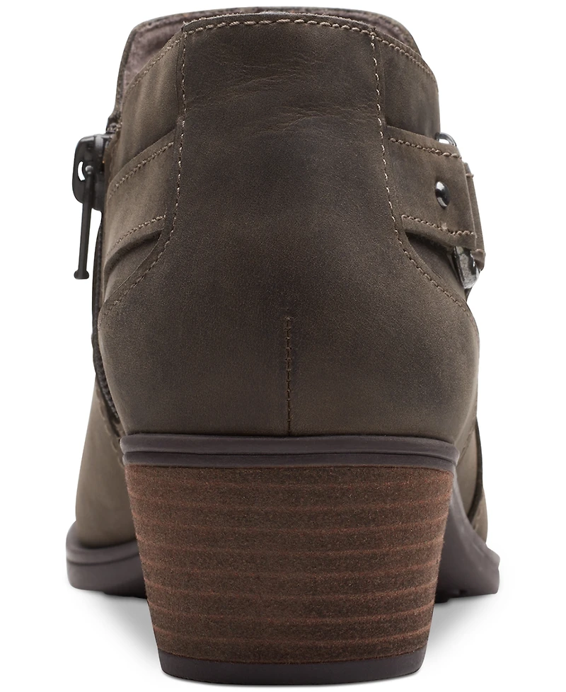 Clarks Women's Charleton Grace Buckled Ankle Booties