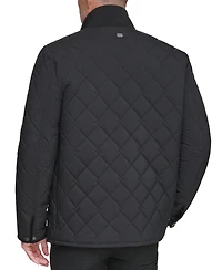 Marc New York Men's Amberg Chain Link Mini Quilt Jacket
