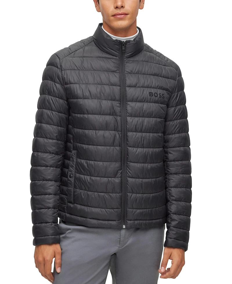 Boss by Hugo Boss Men's Logo Water-Repellent Jacket