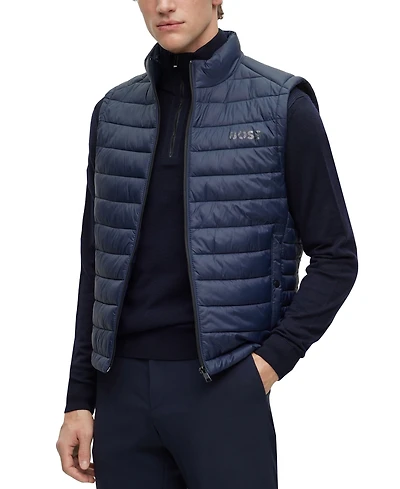 Boss by Hugo Boss Men's Logo Packable Gilet Vest
