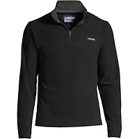 Lands' End Big & Tall Anyweather Fleece Quarter Zip Pullover