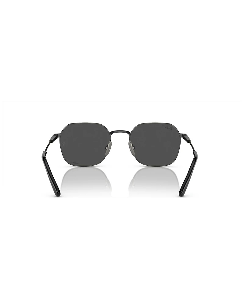 Ray-Ban Unisex Jim Titanium Polarized Sunglasses, RB8094