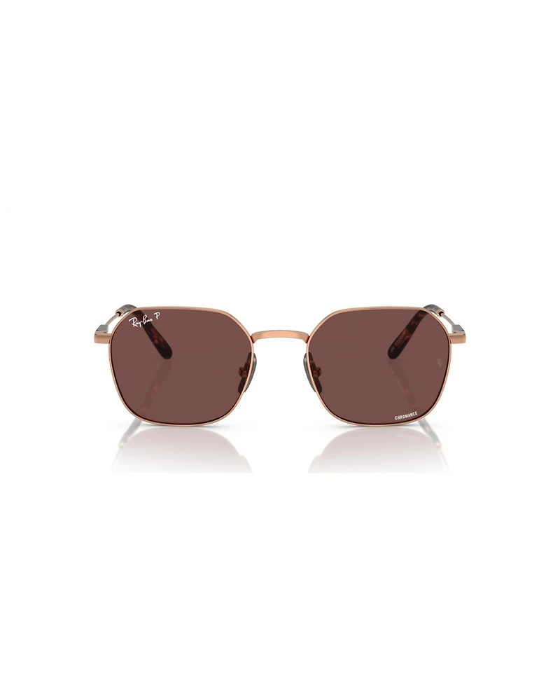 Ray-Ban Unisex Jim Titanium Polarized Sunglasses, RB8094