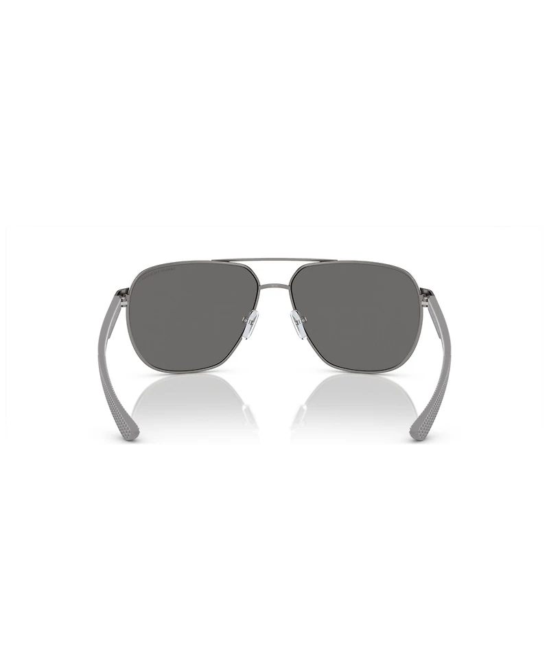 A|X Armani Exchange Men's Polarized Sunglasses, Mirror AX2047S
