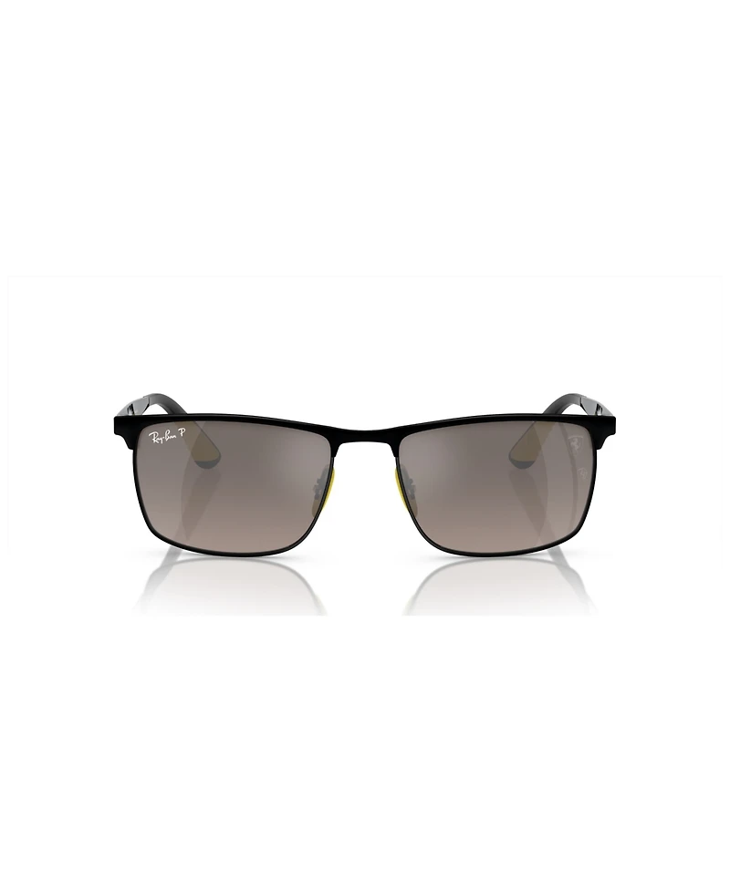 Ray-Ban Unisex Polarized Sunglasses, Mirror Gradient RB3726M