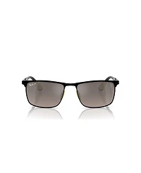 Ray-Ban Unisex Polarized Sunglasses, Mirror Gradient RB3726M