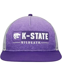 Men's Colosseum Purple, Gray Kansas State Wildcats Snapback Hat