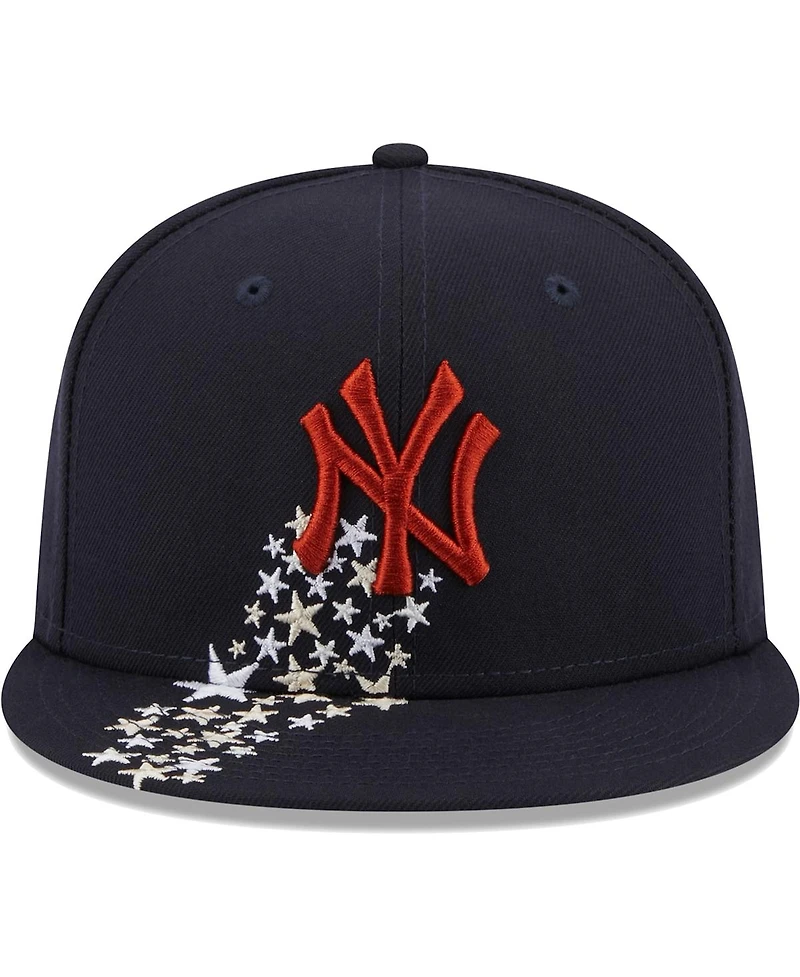 Men's New Era Navy New York Yankees Meteor 59FIFTY Fitted Hat