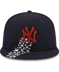 Men's New Era Navy New York Yankees Meteor 59FIFTY Fitted Hat