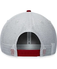 Men's Top of the World Gray, Maroon Arizona State Sun Devils Aurora Trucker Adjustable Hat