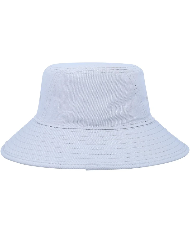 Men's New Era Silver Las Vegas Raiders Main Bucket Hat