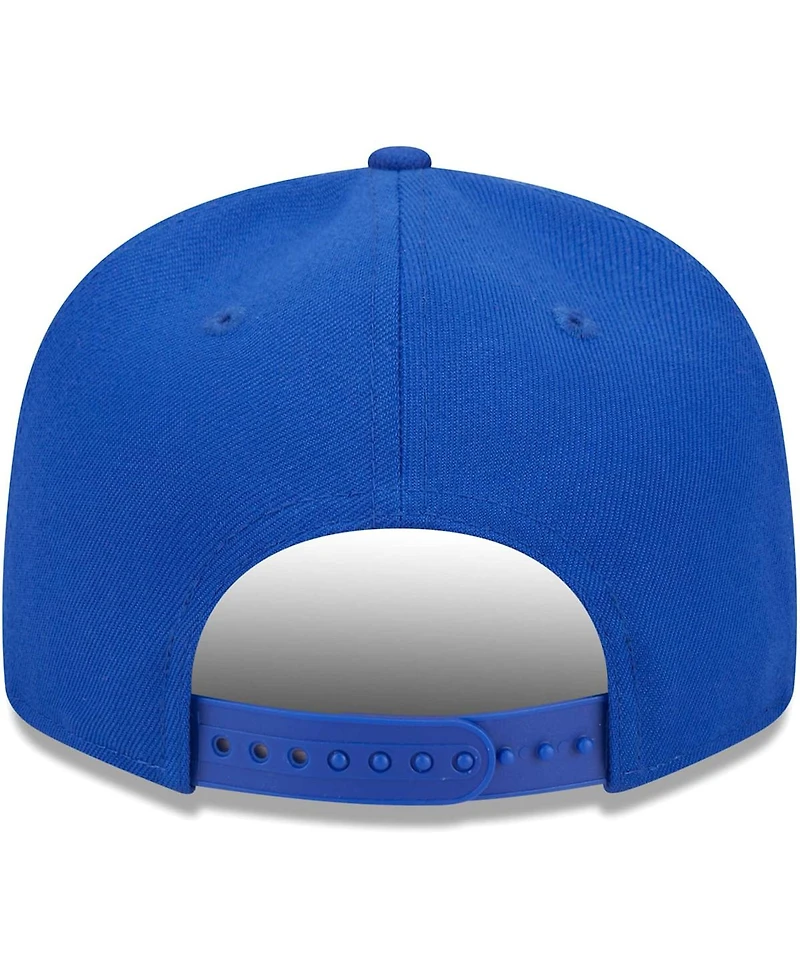 Men's New Era Royal Seattle Seahawks Main Script 9FIFTY Snapback Hat