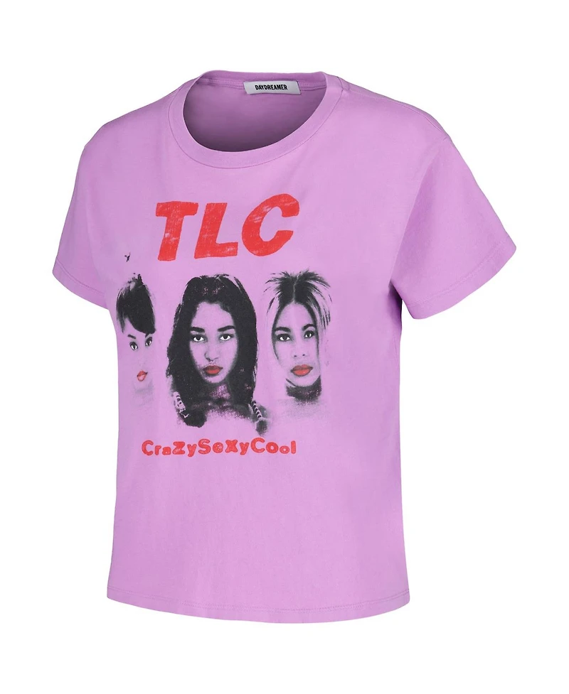 Women's Daydreamer Purple Tlc Solo Graphic T-shirt