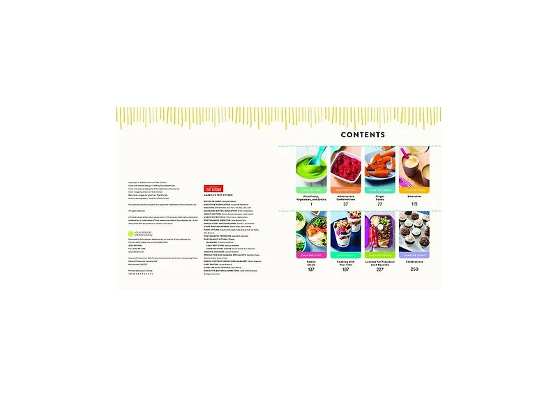 The Complete Baby and Toddler Cookbook- The Very Best Purees, Finger Foods, and Toddler Meals for Happy Families by America's Test Kitchen Kids