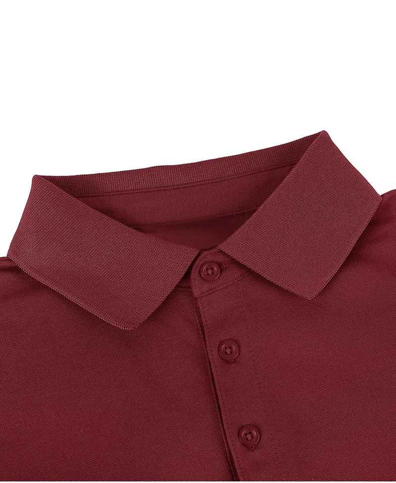 Men's Classic-Fit Cotton-Blend Pique Polo Shirt