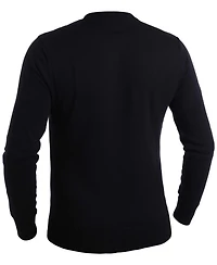 Mio Marino Men's Winter Crew Lightweight Pullover Sweater