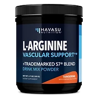 L-Arginine Powder, Tangerine Flavor, Havasu Nutrition, 3.7oz