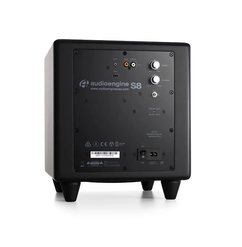 S8 250 Watt Wireless Subwoofer For Home Music Systems and Surround Sound