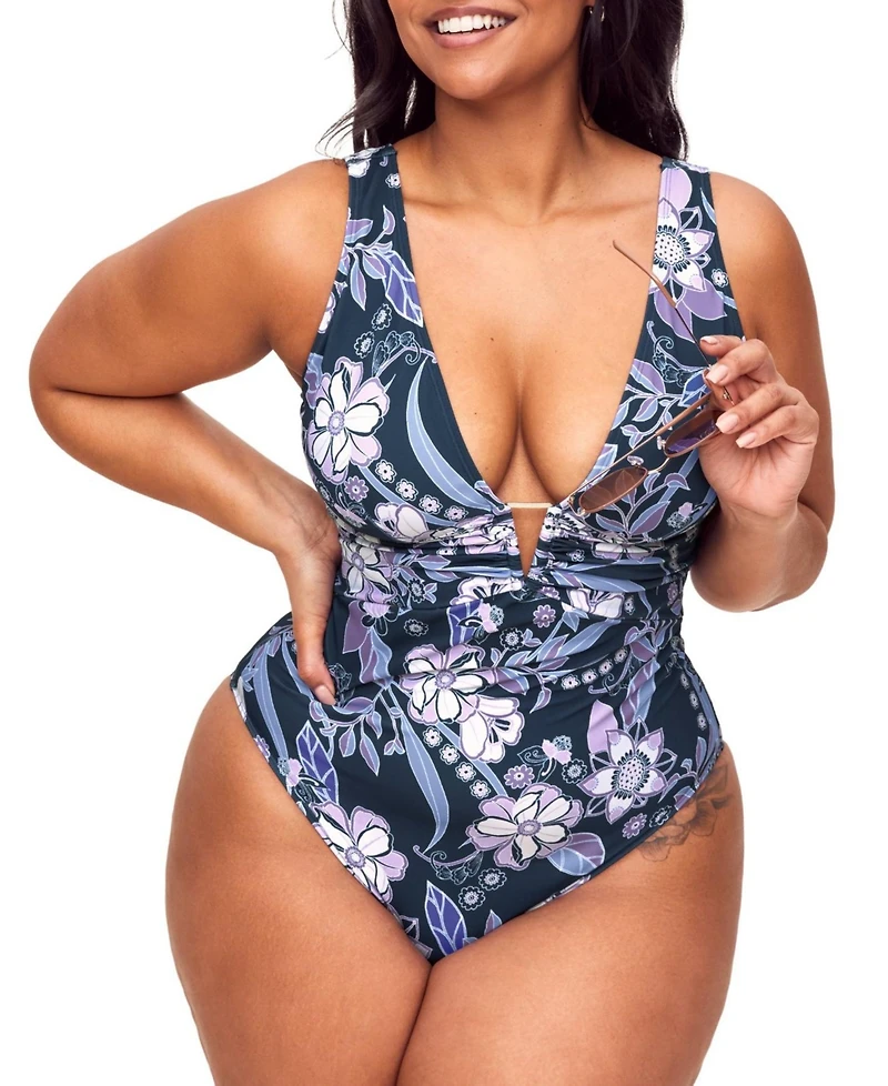Adore Me Plus Andria Swimwear One-Piece