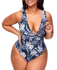 Adore Me Plus Andria Swimwear One-Piece