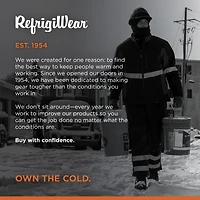 RefrigiWear Men's Ragg Wool Dot Insulated Gloves