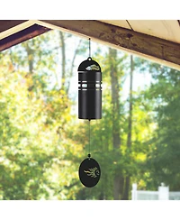 22" Long Metal Black Tube SunFace Chime