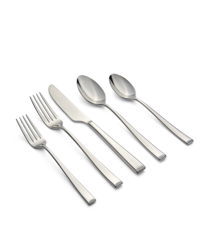 Cambridge Silversmiths Marlise Mirror 20 Piece 18/10 Stainless Steel Flatware Set, Service for 4