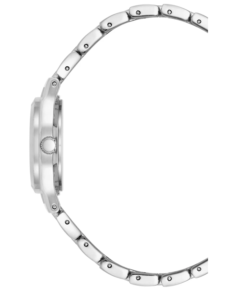 Anne Klein Women's Quartz Silver-Tone Alloy Bracelet Watch, 26mm