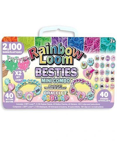 Rainbow Loom Bestie Mini Button Combo Set