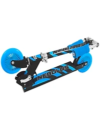 Ozbozz- Blue Black Adjustable Scooter