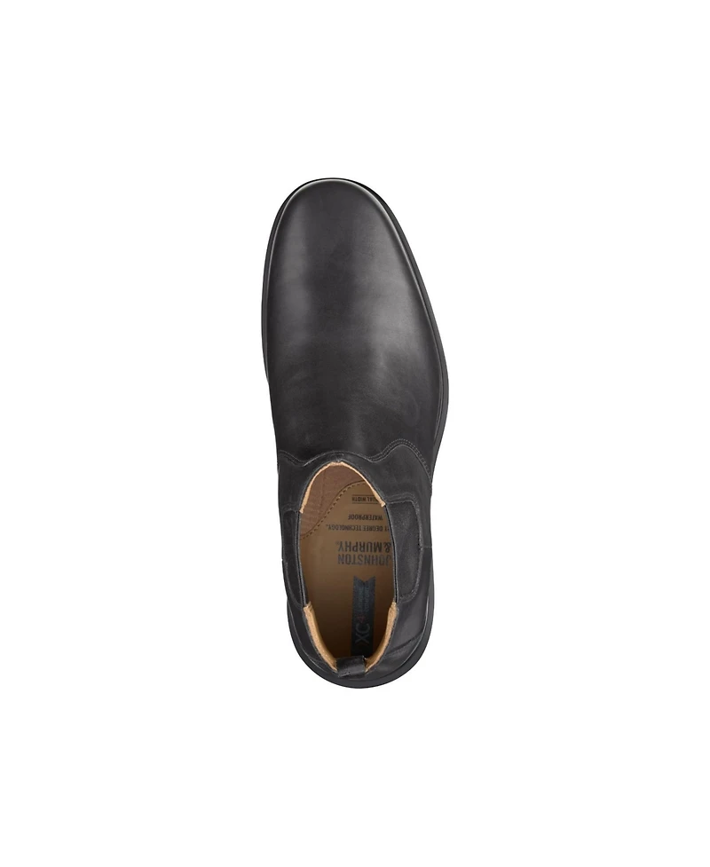 Johnston & Murphy Men's XC4 Stanton 2.0 Waterproof Leather Chelsea Boots